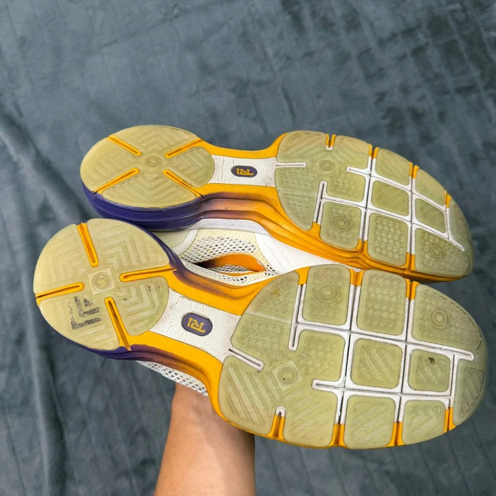 Nike Lunar TR1 Rivalry LSU Tigers White Gold Purple 574130-175 Mens 10.5 Sample
